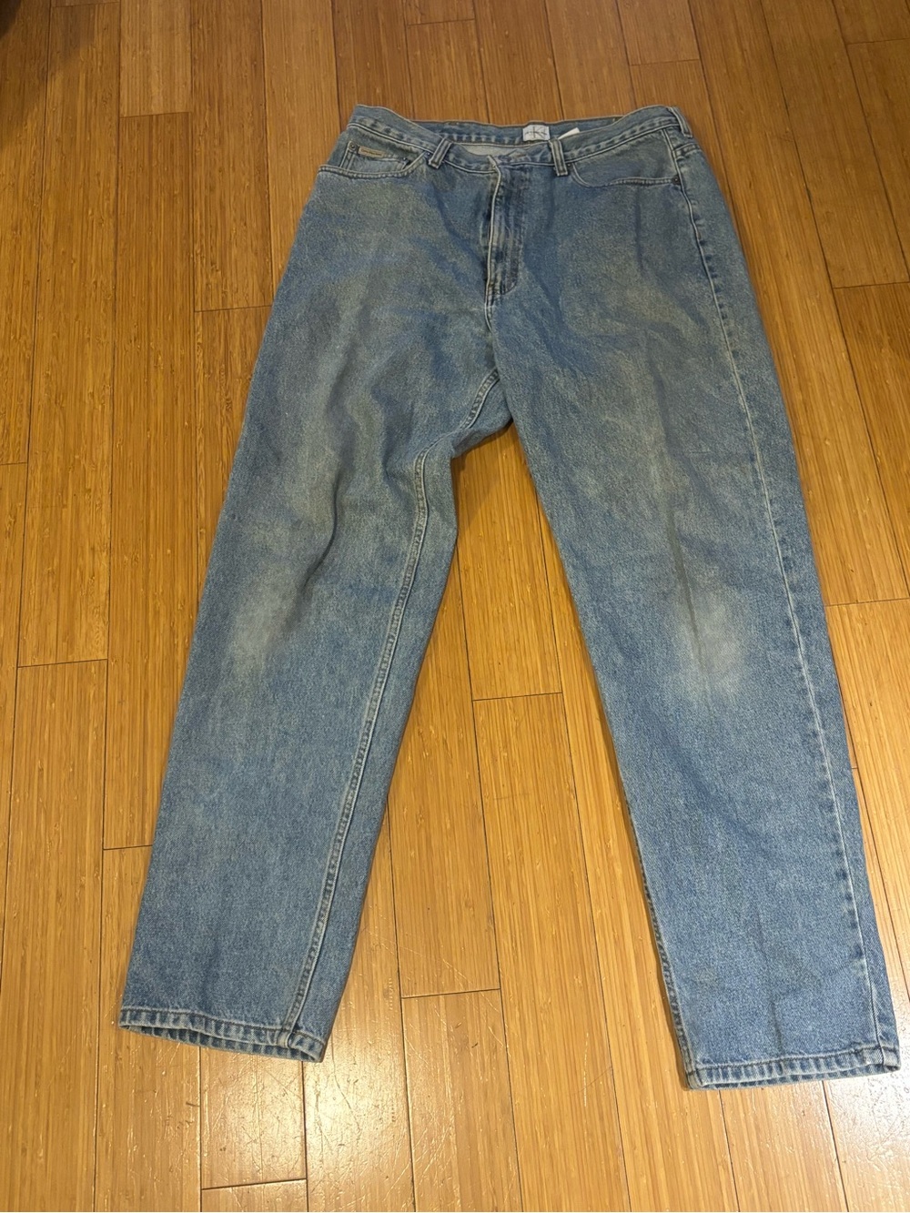 Calvin Klein Jeans Relaxed Fit Light Blue Denim